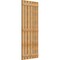 Ekena Millwork Spaced Board-n-Batten Shutters, Rough Sawn Western Red Cedar, 34 3/4W x 84H, PR RBS06S35X084RWR - alternate 2